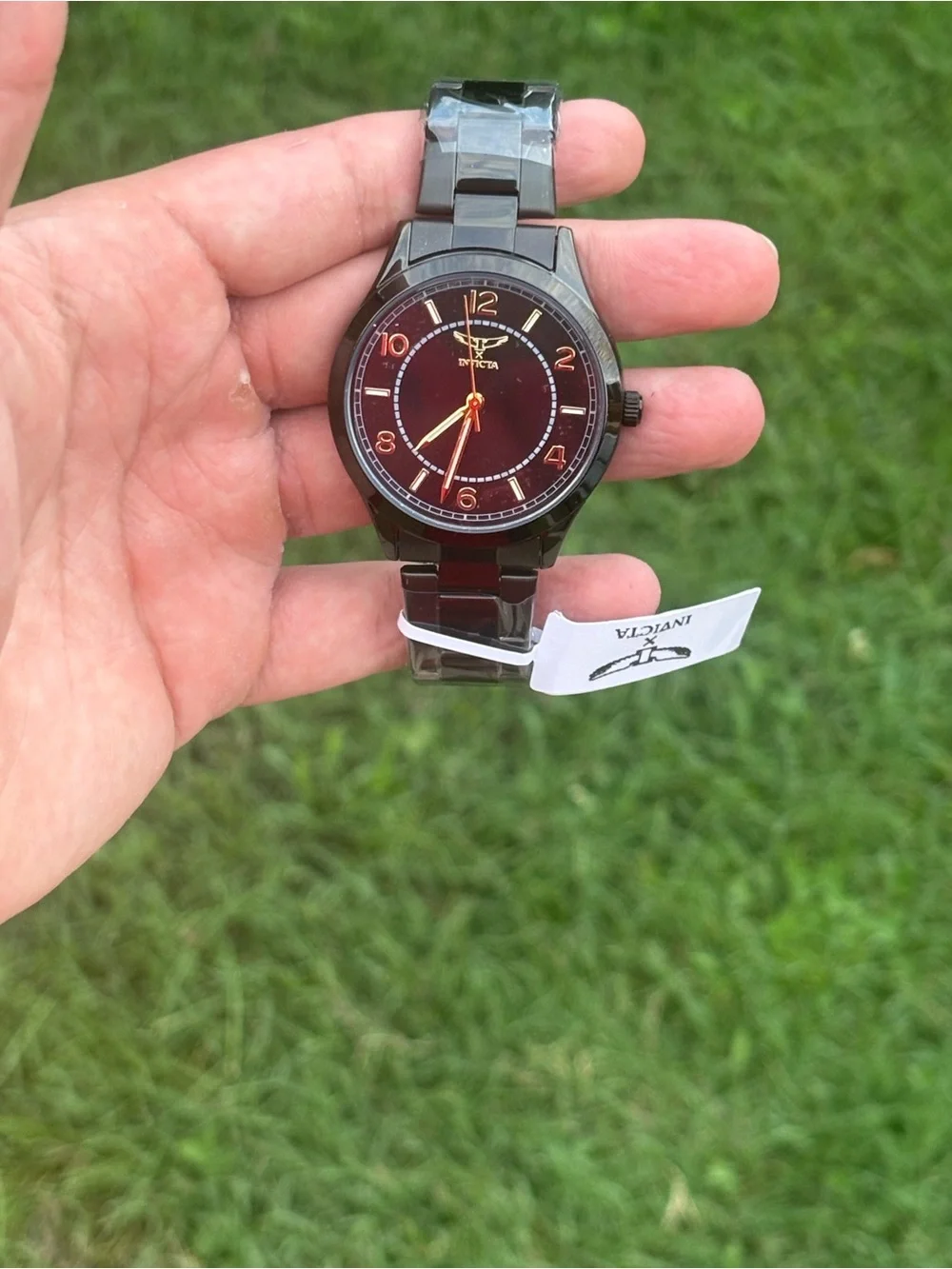 Invicta Brown and Gold Stainless Steel Women's Watch